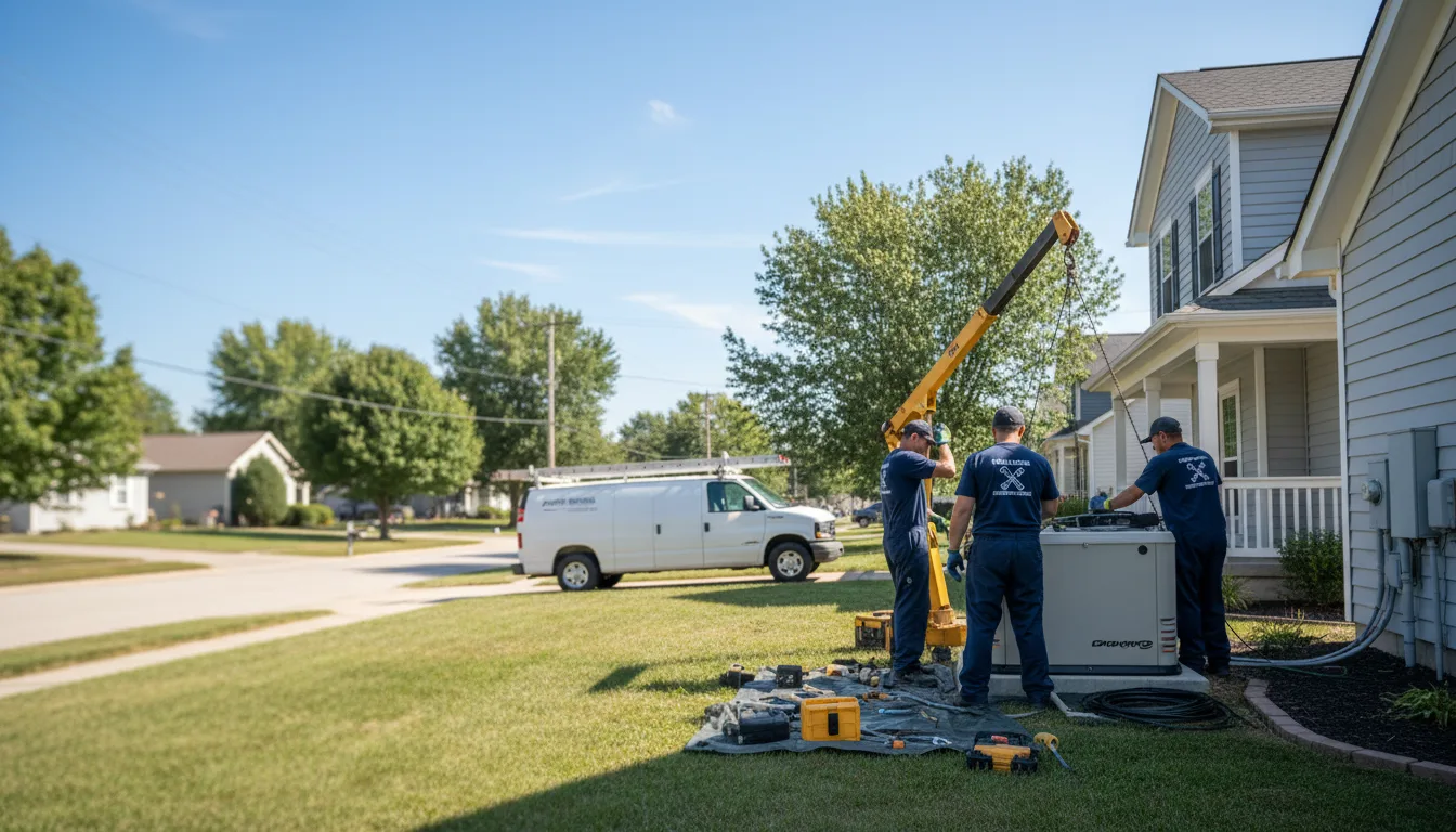 Generator Installation in Vidalia, LA near me